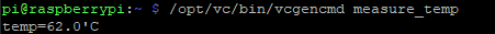 Temperatura Raspberry Pi 4B