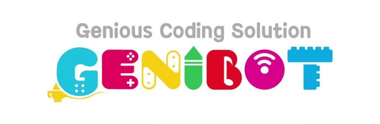 Genibot robot logo