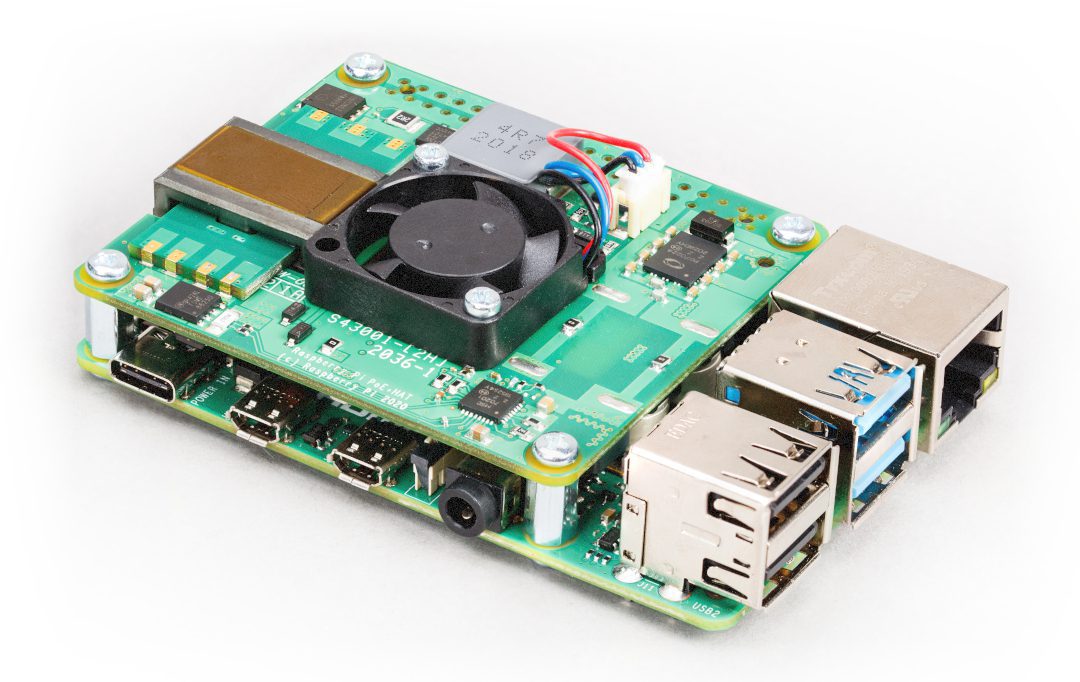 Raspberry Pi PoE+ HAT