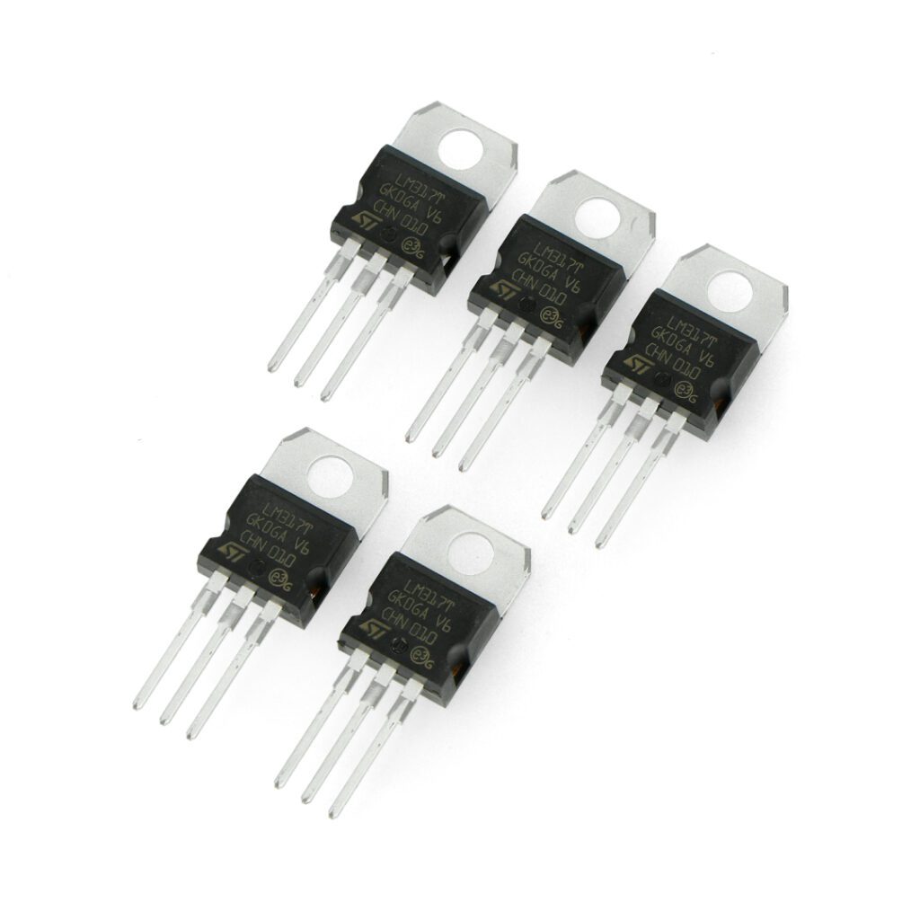 Stabilisator LM317T 1,2-37V - THT TO220 - 5Stk