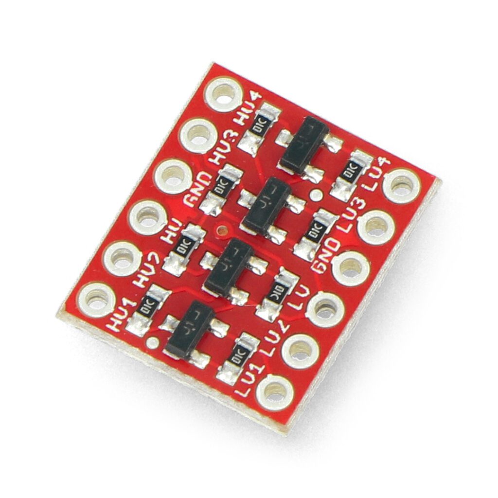 Logischer Pegelwandler mit BSS138-Transistoren.